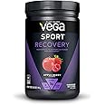 Vega Sport Recovery, Apple Berry, Post Workout Recovery Drink for Women and Men, Electrolytes, Carbohydrates, B-Vitamins, Vit