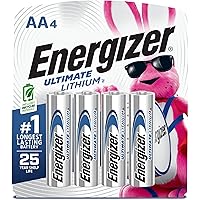 Energizer L91SBP-4 Energizer Ultimate Lithium AA Battery, 4 Count, 0.070 kg