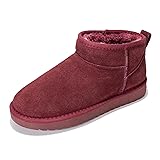 Project Cloud Genuine Suede Ankle Boots for Women