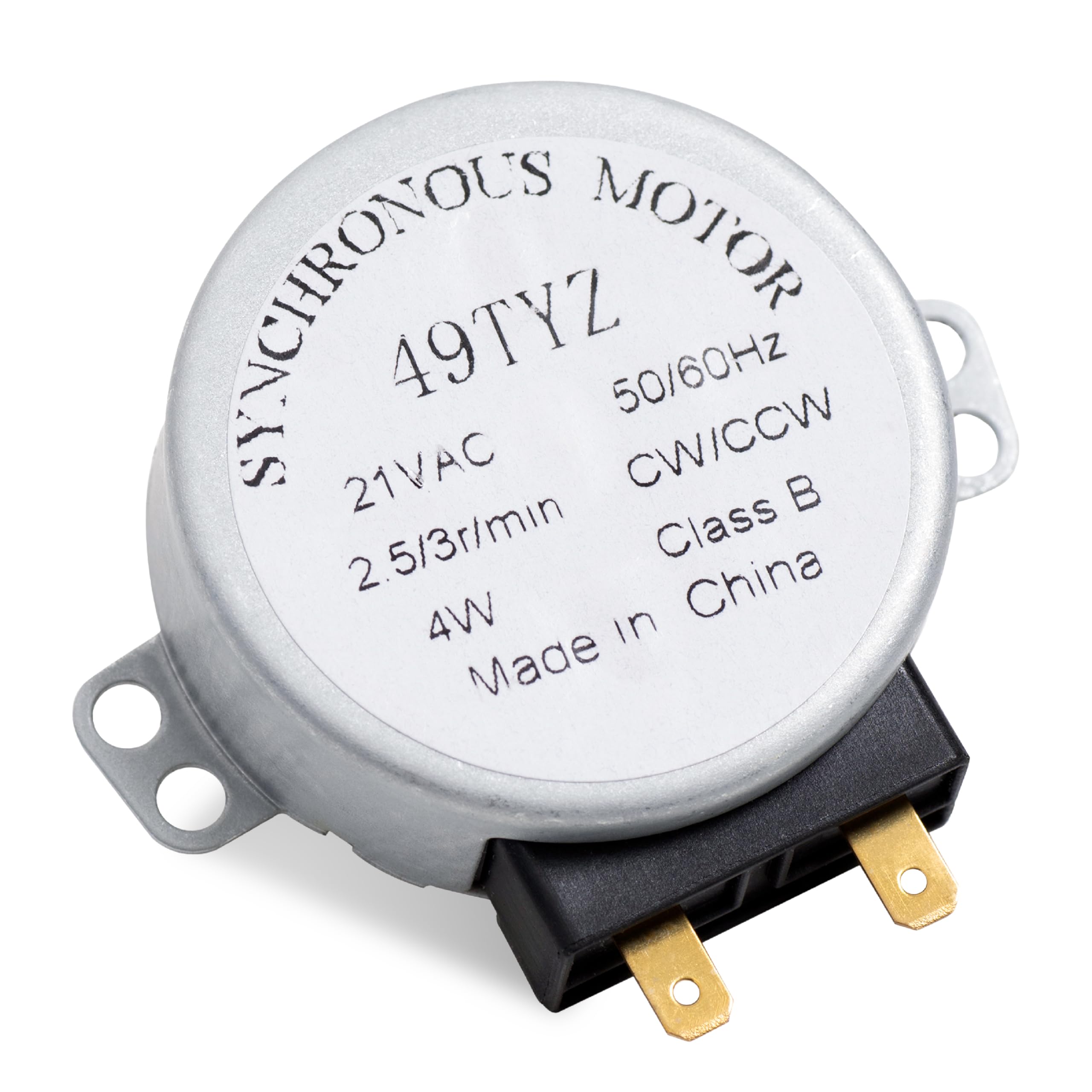 Photo 1 of [UPGRADED] WB26X10038 Microwave Turntable Motor Replacement Part by Blue Stars - Compatible with GE & Kenmore Microwaves - Replaces 5304408980 WB26X10038 AP2024962 PS237772