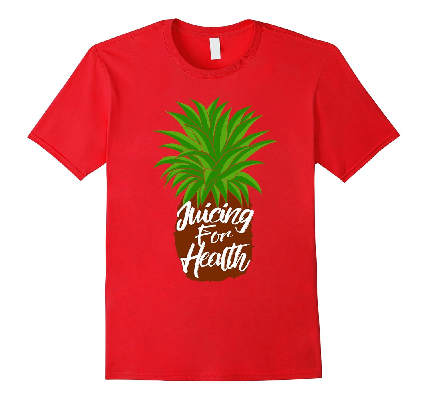 Juicing For Health T Shirt | Pineapple Plant Based Shirt-ANZ