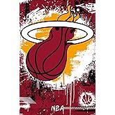NBA Miami Heat - Maximalist Logo 23 Wall Poster, 34L" x 22.4W", Unframed Version