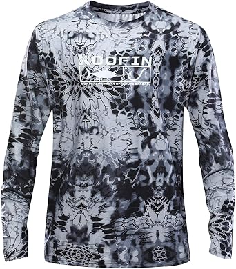 Long sleeve moisture wicking fishing shirt Clearance