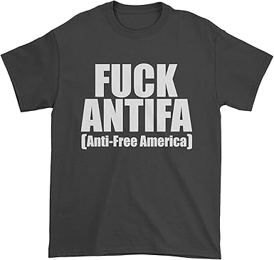 Amazon Com Fuck Antifa Patriotic Pro America Mens T Shirt Clothing