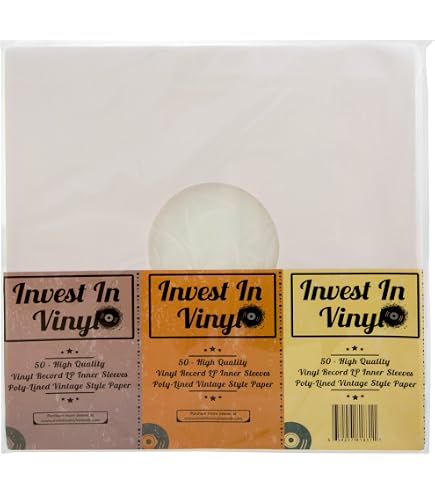 Invest in Vinyl 100 Clear Plastic Protective LP Outer Sleeves 3