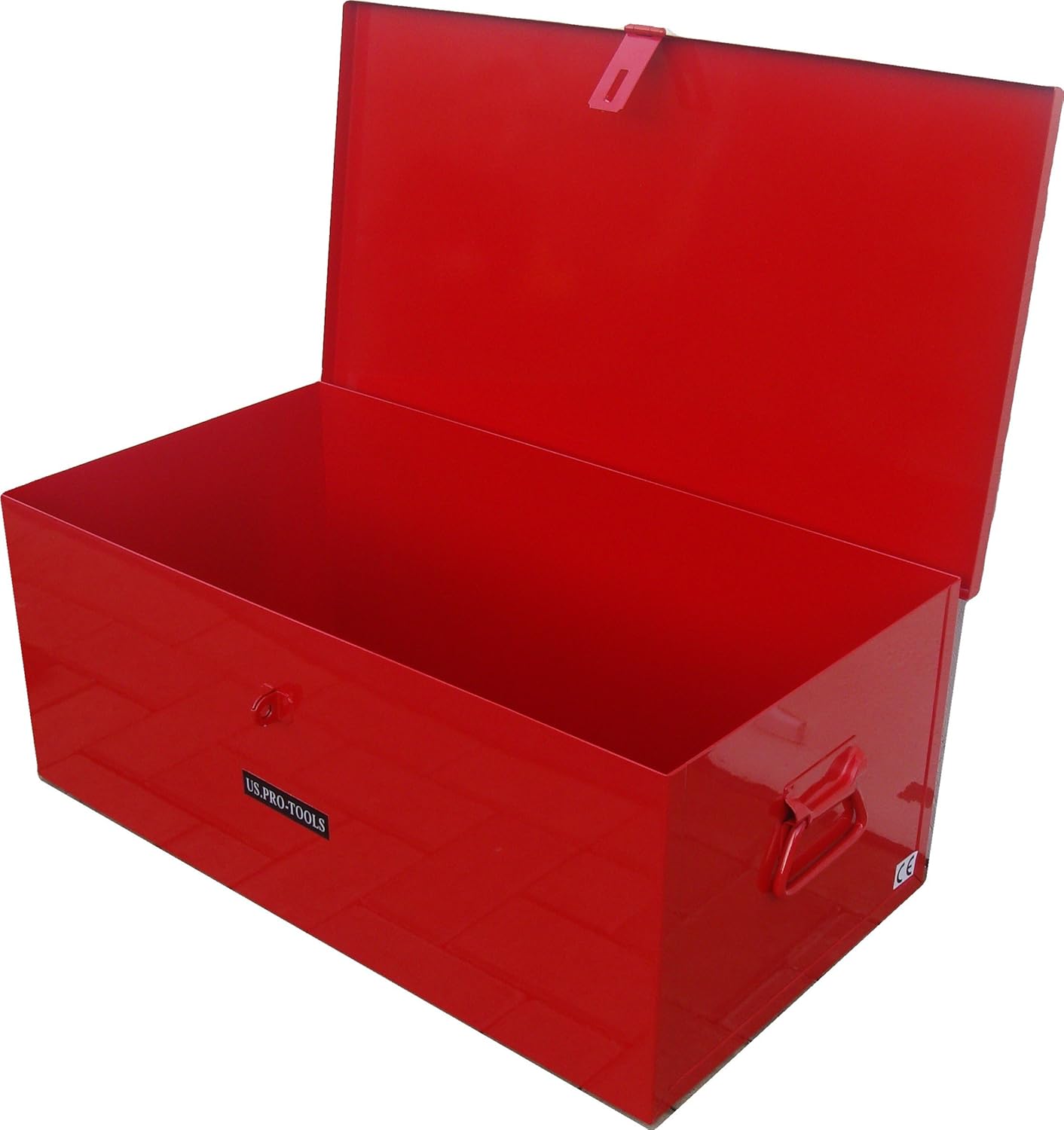 US PRO JOB SITE BOX SAFE CHEST TOOL BOX VAN TRUCK SECURITY STEEL METAL