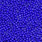 2000pcs Glass Seed Beads Bulk, 4mm 6/0 Mini Pony Spacer Small Individual Color Seed Beads for DIY Bracelet Necklaces Wrist Jewelry Making, Dark Blue
