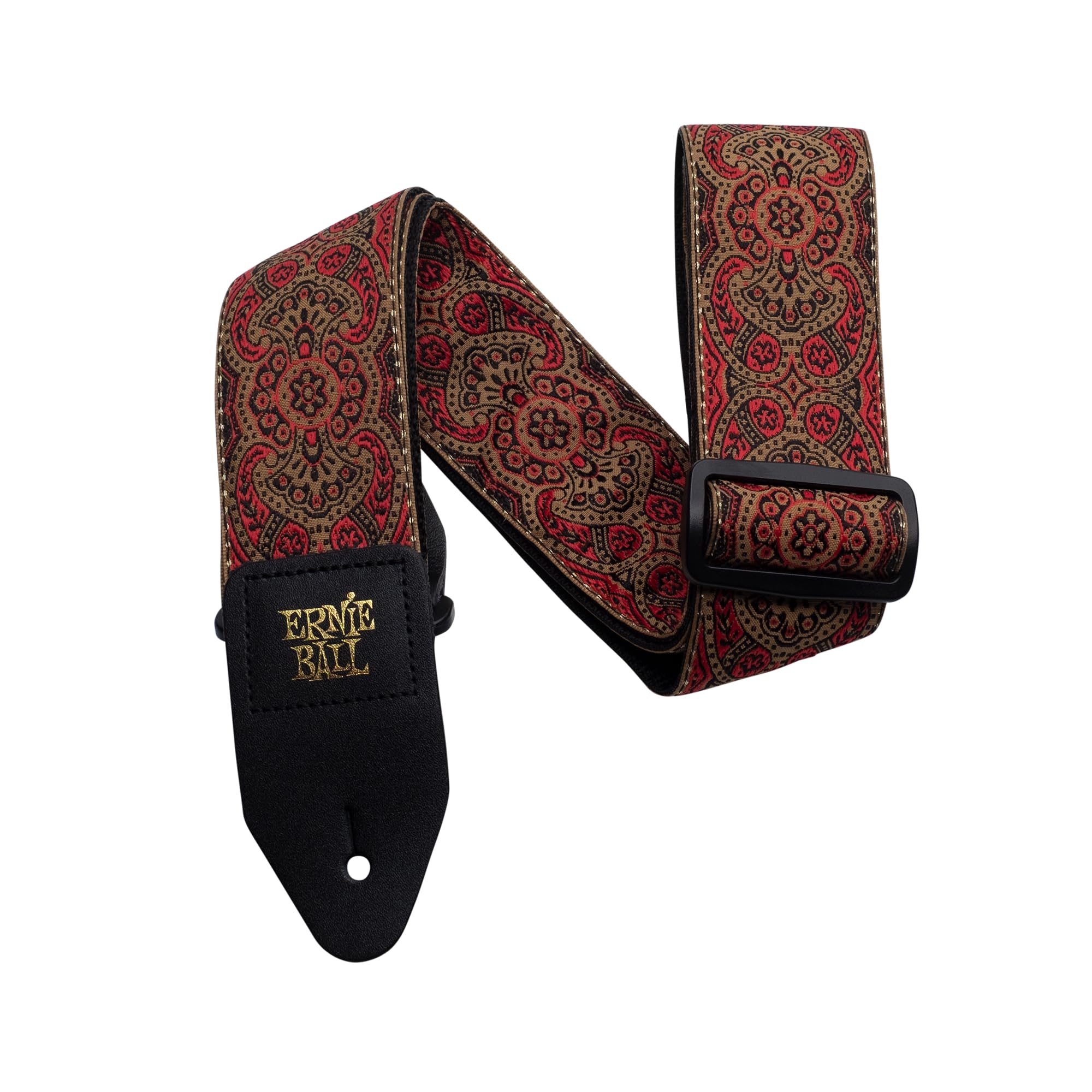 Ernie Ball Crimson Paisley Jacquard Guitar Strap