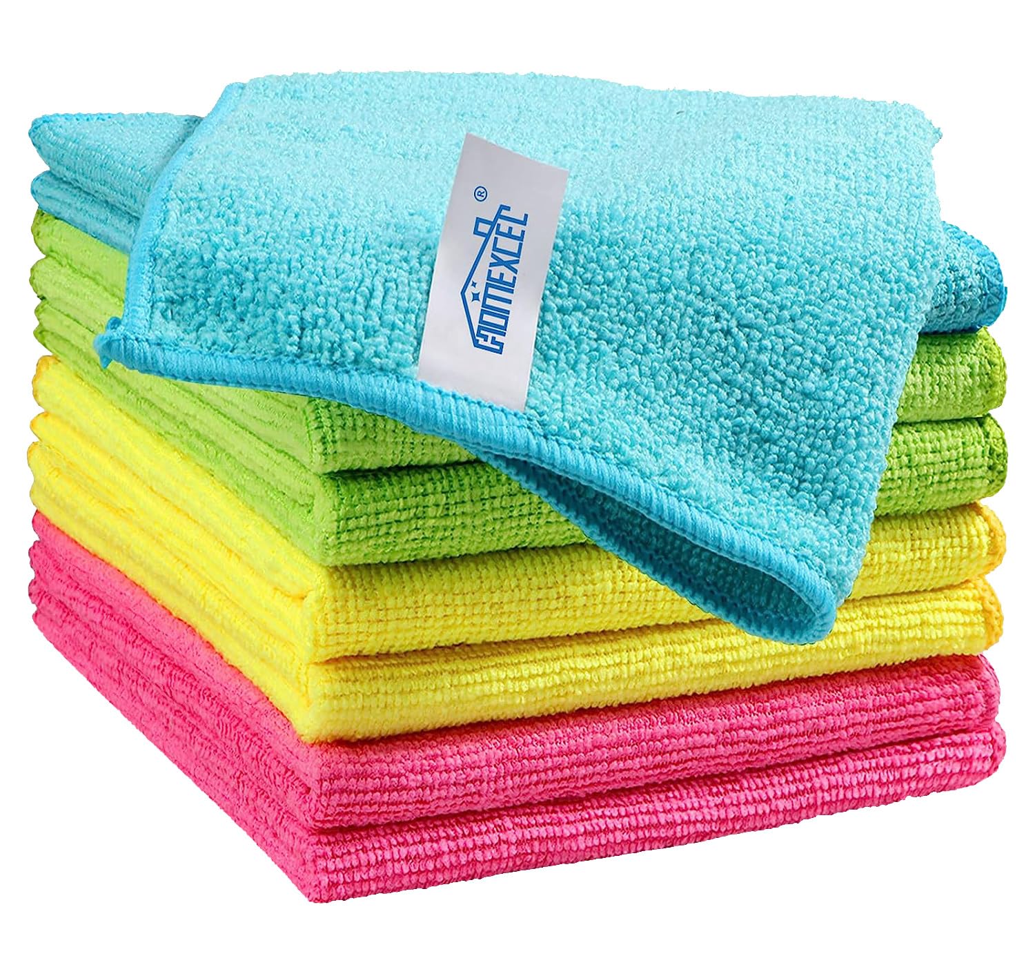 HOMEXCEL Microfiber Cleaning Cloth,8 Pack Cleaning