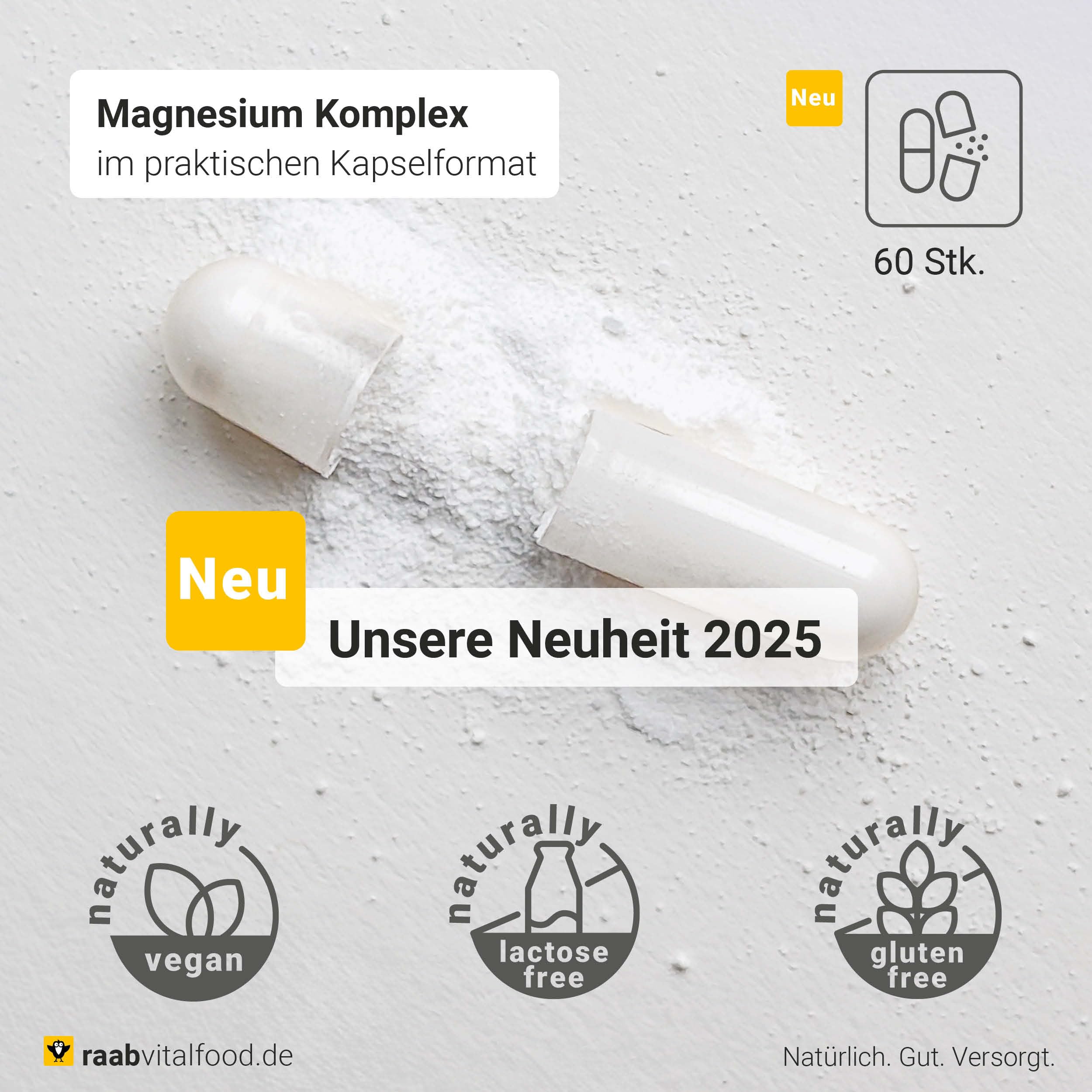 Magnesium Komplex 60 Kapseln à 937 mg 1 x 56,20 g 2
