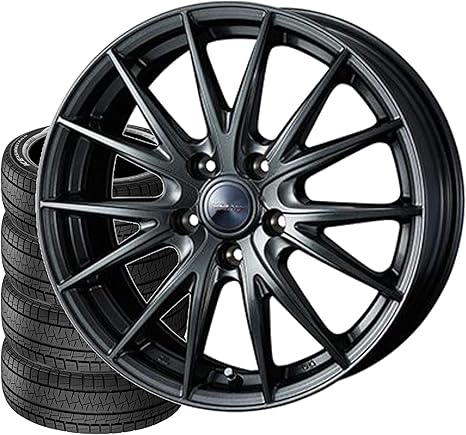 Amazon スタッドレスタイヤ ホイールセット 4本セット 19インチ Pirelli ピレリ ウインターアイスアシンメトリコ 235 55r19 105q Weds ウェッズ ヴェルバ スポルト2 19 7 5 J 5 114 Inset38 ディープメタルii 組み込み バランス調整済み 新品4本セット