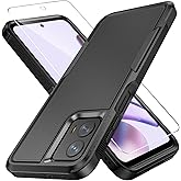 JXVM for Motorola Moto G-Power/G-5G Case 2023: Dual Layer Heavy Duty Tough Rugged Lightweight Slim Shockproof Protective Phon
