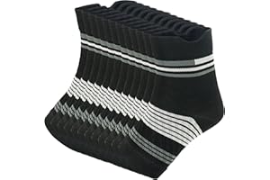 IFWIND 6 Pairs Plantar Fasciitis Socks for Men and Women，arch support socks，Compression Foot Sleeves plantar fasciitis relief,foot support ankle support socks