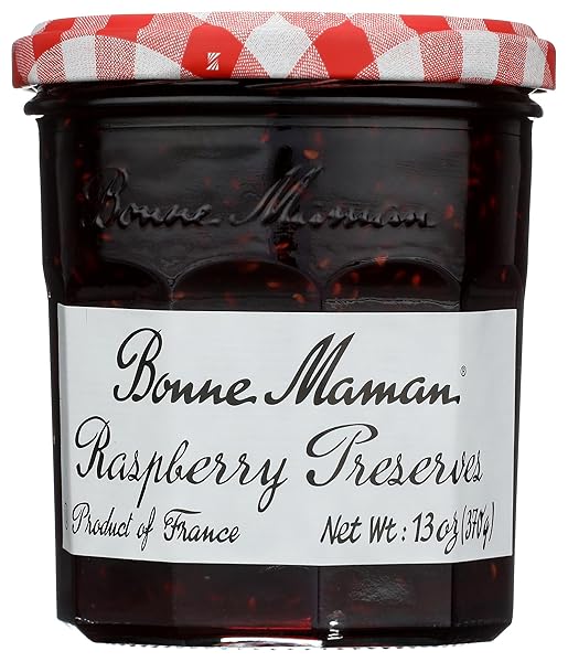 BONNE MAMAN PRESERVE, RASPBERRY, 13-OUNCE