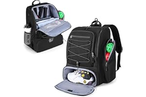 GOBUROS Pickleball Bag for 4 Paddles with Shoe Compartment, Pickleball Backpack with Fence Hook for Pickleball Accessories, P