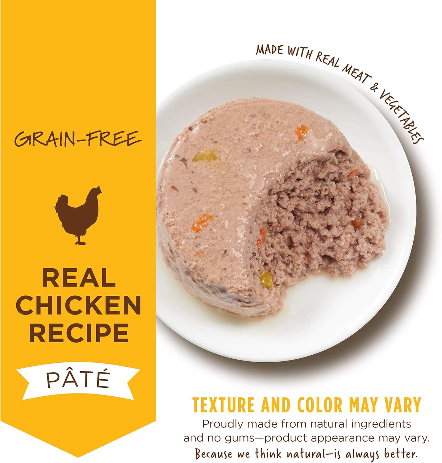 Instinct Original Grain Free Real Chicken Recipe Natural Wet Canned Cat Food, 5.5 oz. Cans (Case of 12) : Canned Wet Pet Food : Pet Supplies
