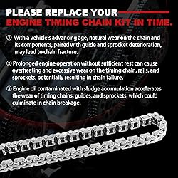 Engine Timing Chain Kit Compatible with 1997-2005
