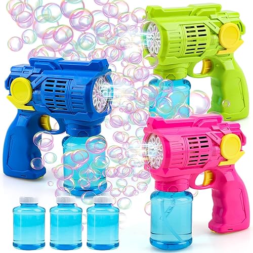 TOY Life Pack Automatic Bubble Blaster Gun, Outdoor Game, Bubble