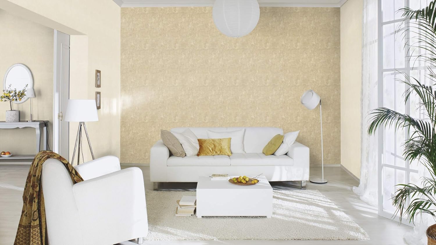 Rasch paperhangings 467147 Vincenza Collection Non-Woven Wallpaper, Multi-Colour, 53 x 1005 cm - Image 5