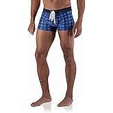 Project 5I – Mens Swim Briefs Square Cut Sexy Mens Swimsuit Briefs with Pouch Swimwear Boxers for Men Mens Short Swim Trunks