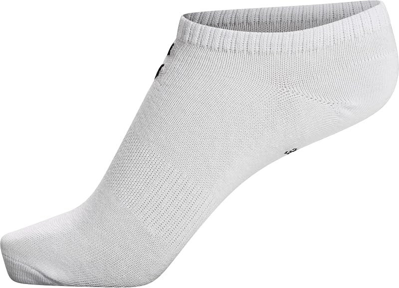 Chevron 6-Pack Ankle Socken Weiss, 41-45 Ohne Geschlecht