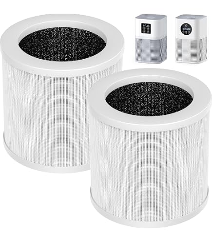 AMF220 Lot De 2 Filtres De Rechange Pour Purificateur D'Air Philips AMF220/15 Et Humidificateurs HU3916 HU3918 HU2716 HU2718