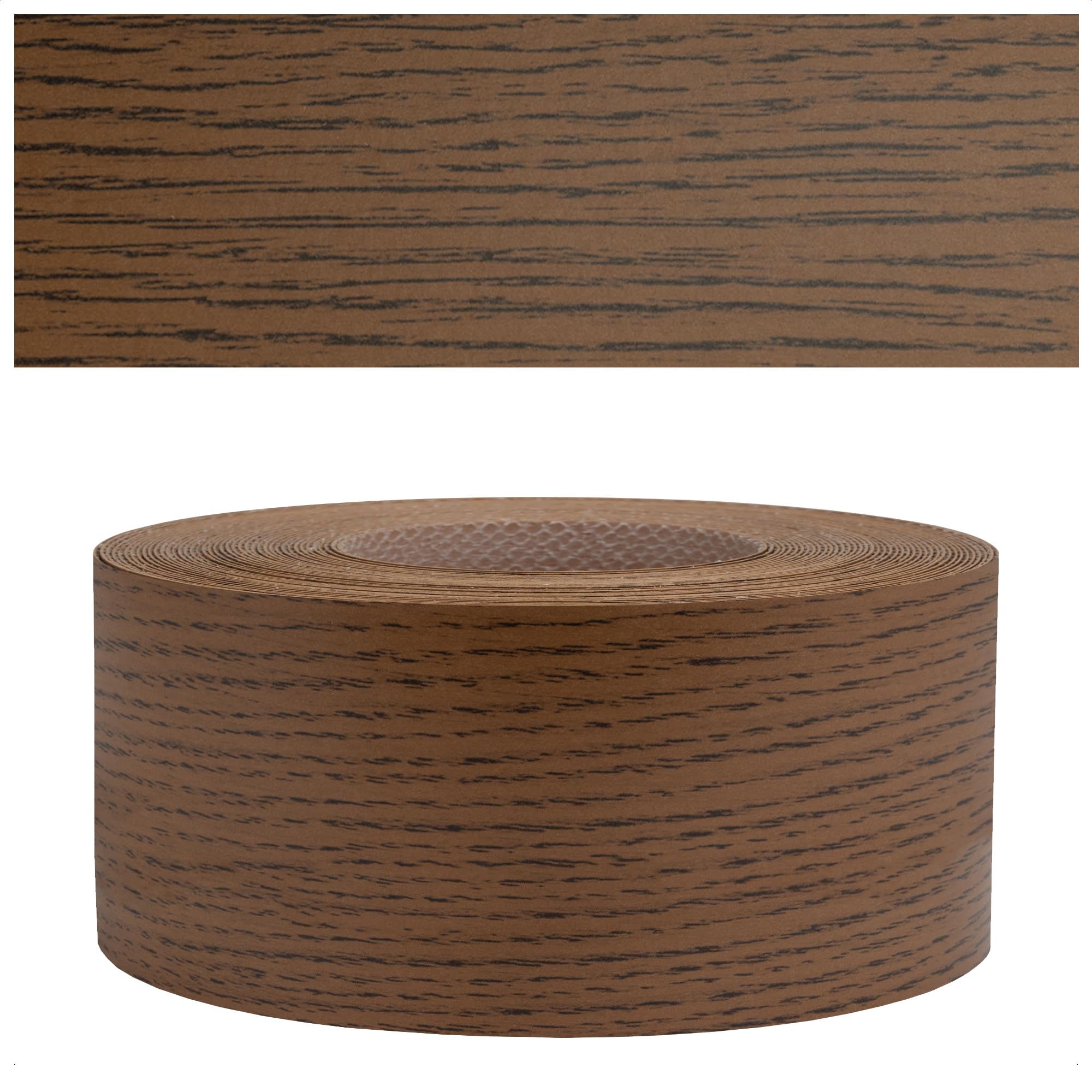 Mprofi MT® Melamine Edge Banding Oak Rustic | 45mm X 5m | Melamine Edging Tape | Iron-On Edge Trim with Hot Melt Adhesive | Durable & Easy to Apply for Furniture, Shelves & Worktops