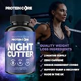 Protein Core Night Cutter Fat Burner Tablets UK Made 2 Months Supply view 7