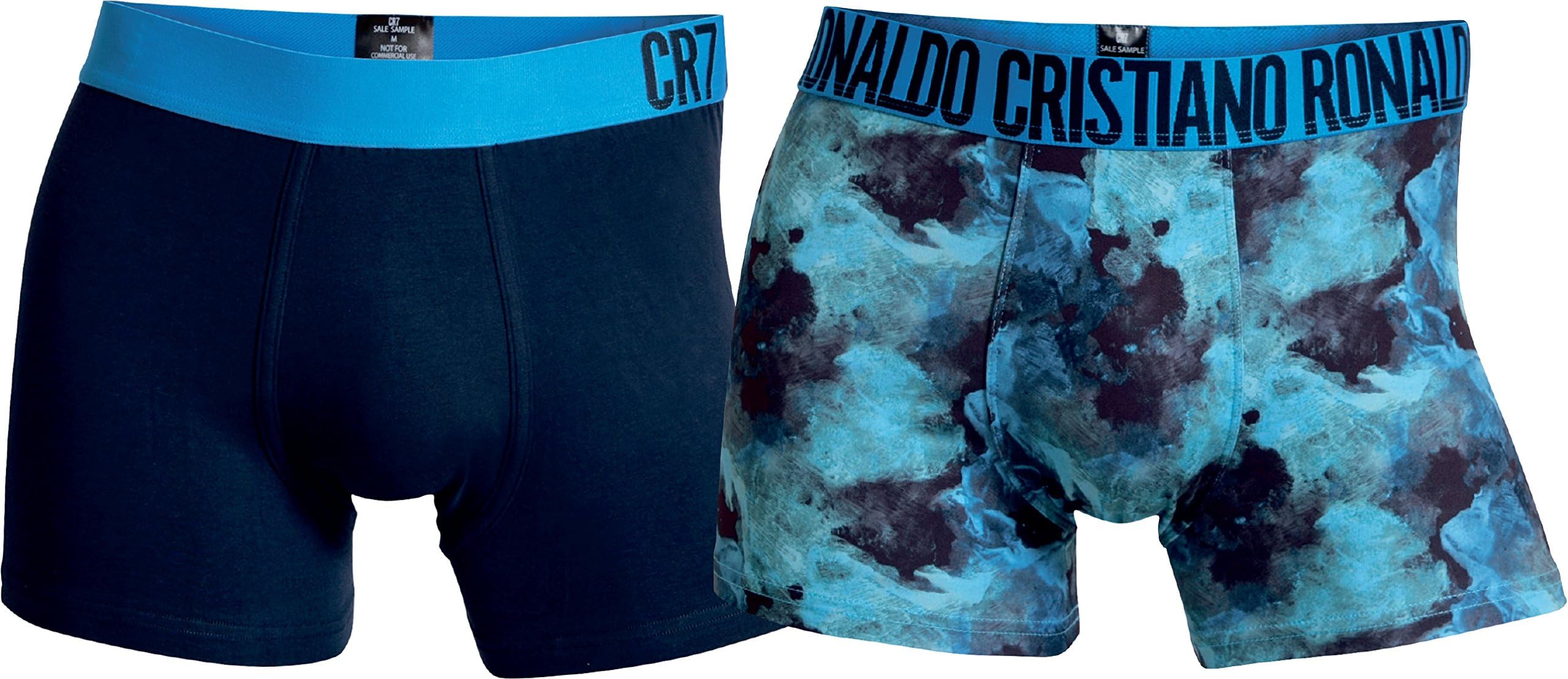 CR7 Cristiano Ronaldo Fashion Men's Microfibre-Boxershorts - Trunks/Retroshorts Men - 2-Pack (CR7-8502-4900)