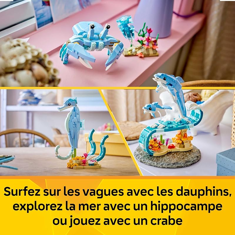 Creator 3-en-1 Animaux Marins : Les Beaux Dauphins 31385