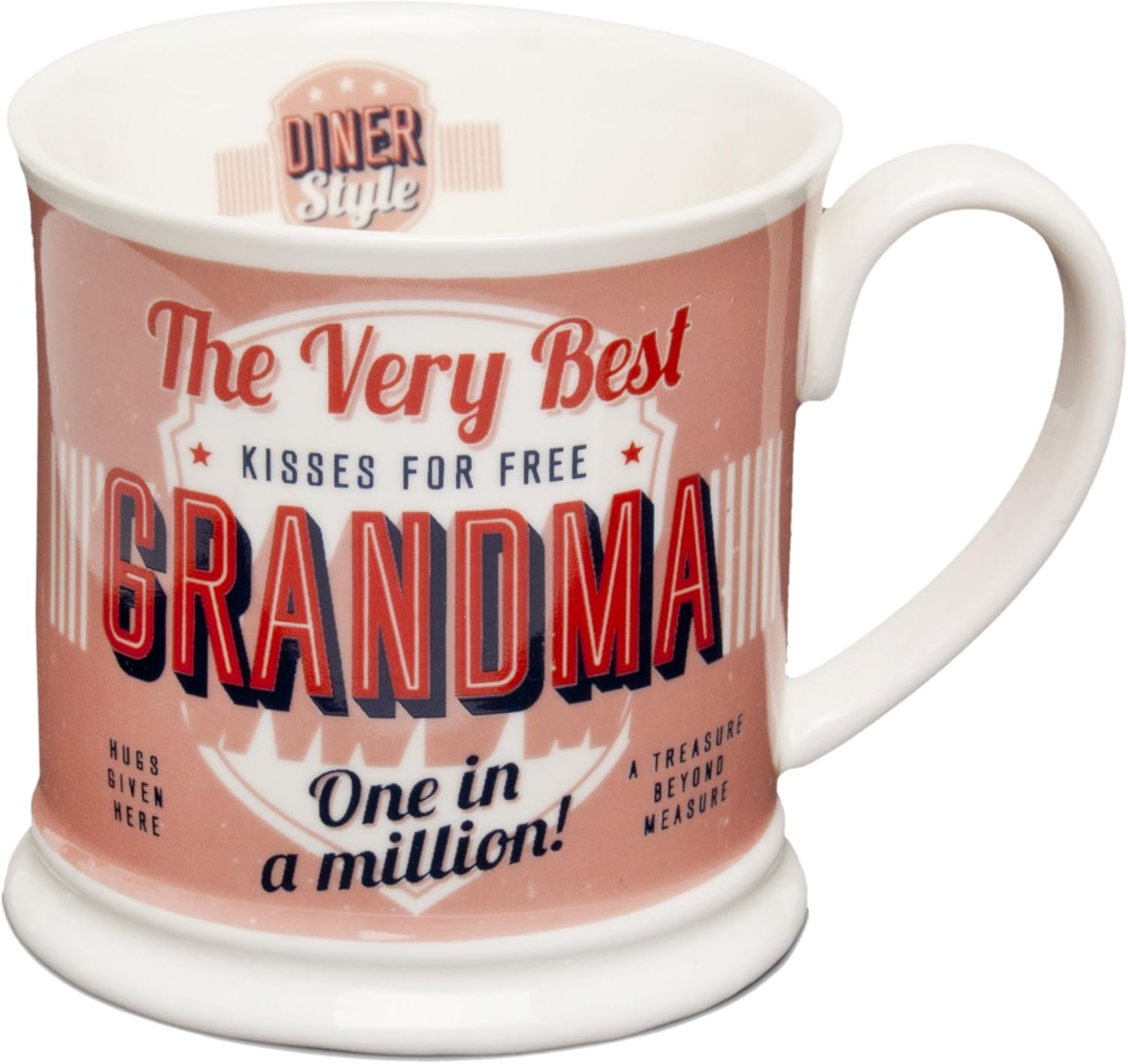 Diner Mugs 195000008"Grandma" Mug, Apricot Peach Amazon.co.uk Kitchen