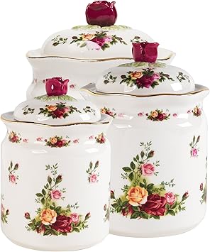 Royal Albert 28839007 Old Country Roses Dosen, 3 Stück: Amazon.de