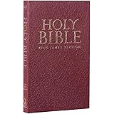 KJV Holy Bible, Gift and Award Bible, Burgundy Softcover, King James Version