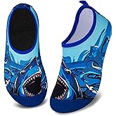 WateLves Kids Water Shoes Toddler Girls Boys Barefoot Non-Slip Quick Dry Aqua Socks for Beach Swim Walking