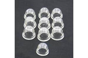 Hipa 0057003 0057004 Carburetor Primer Bulb for Echo 12538108660 Stihl 4226 121 2700 FS BG Series Roybi Homelite A01195 Trimmer Weed Eater Blower Tiller Parts OEM Primer Bulb Pack of 10