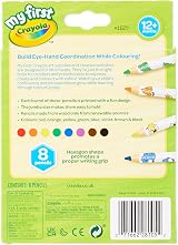 Crayola My First Jumbo Pencils 8 Pack Easy Grip Toddler Coloring Fun view 3