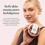 The Body Shop Strawberry Body Butter 200ml Vegan Moisturiser 96hr view 4