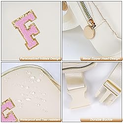 Uygafly Personalized Belt Bag for Women Girls