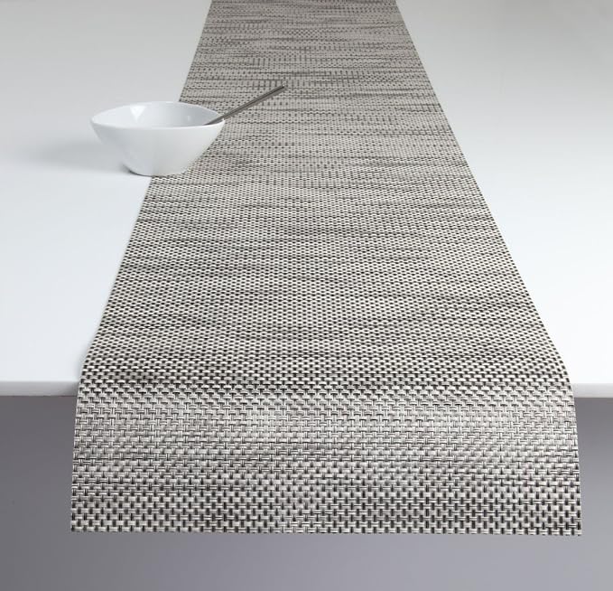 Chilewich Basketweave Table Runner, Oyster Amazon.co.uk Kitchen & Home