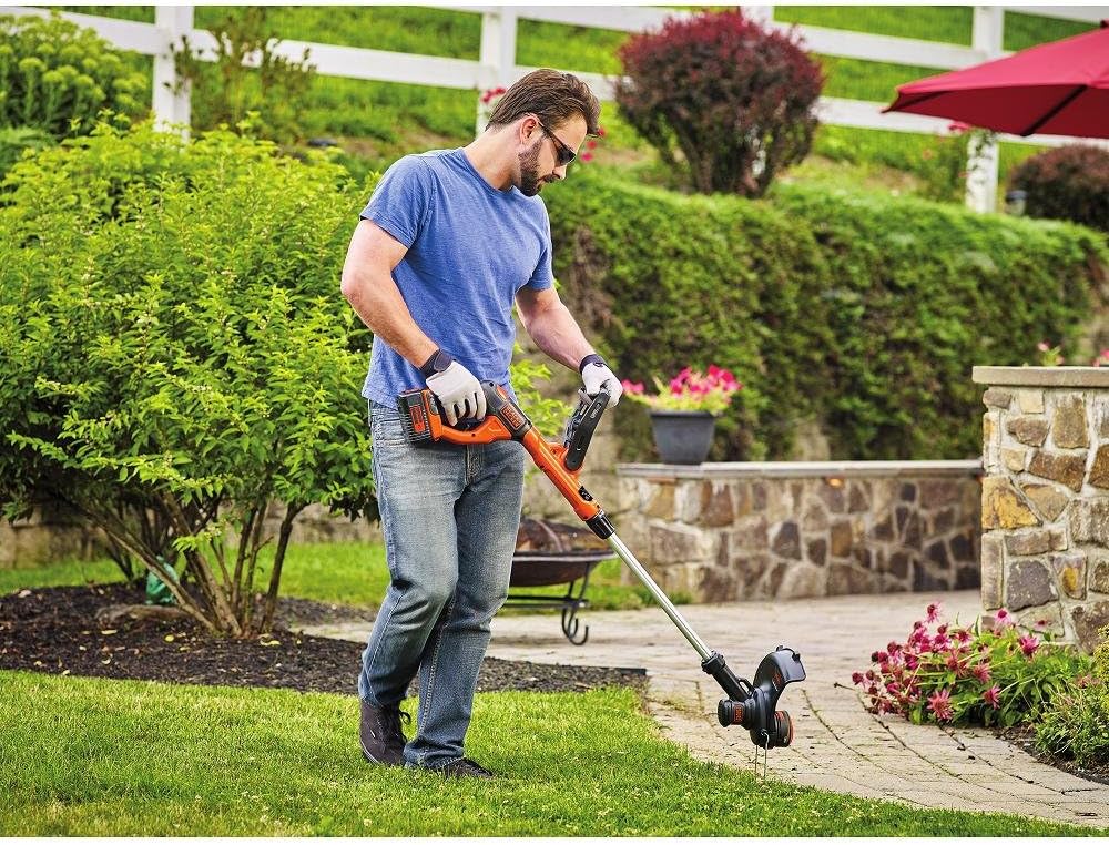 black and decker 40v 13 inch trimmer