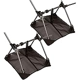 2 PC Sand Cover, Beach Mat and Ground Sheet - Prevent Portable Camping Chairs from Sinking in Soft Grounds, Sand or Grass - A