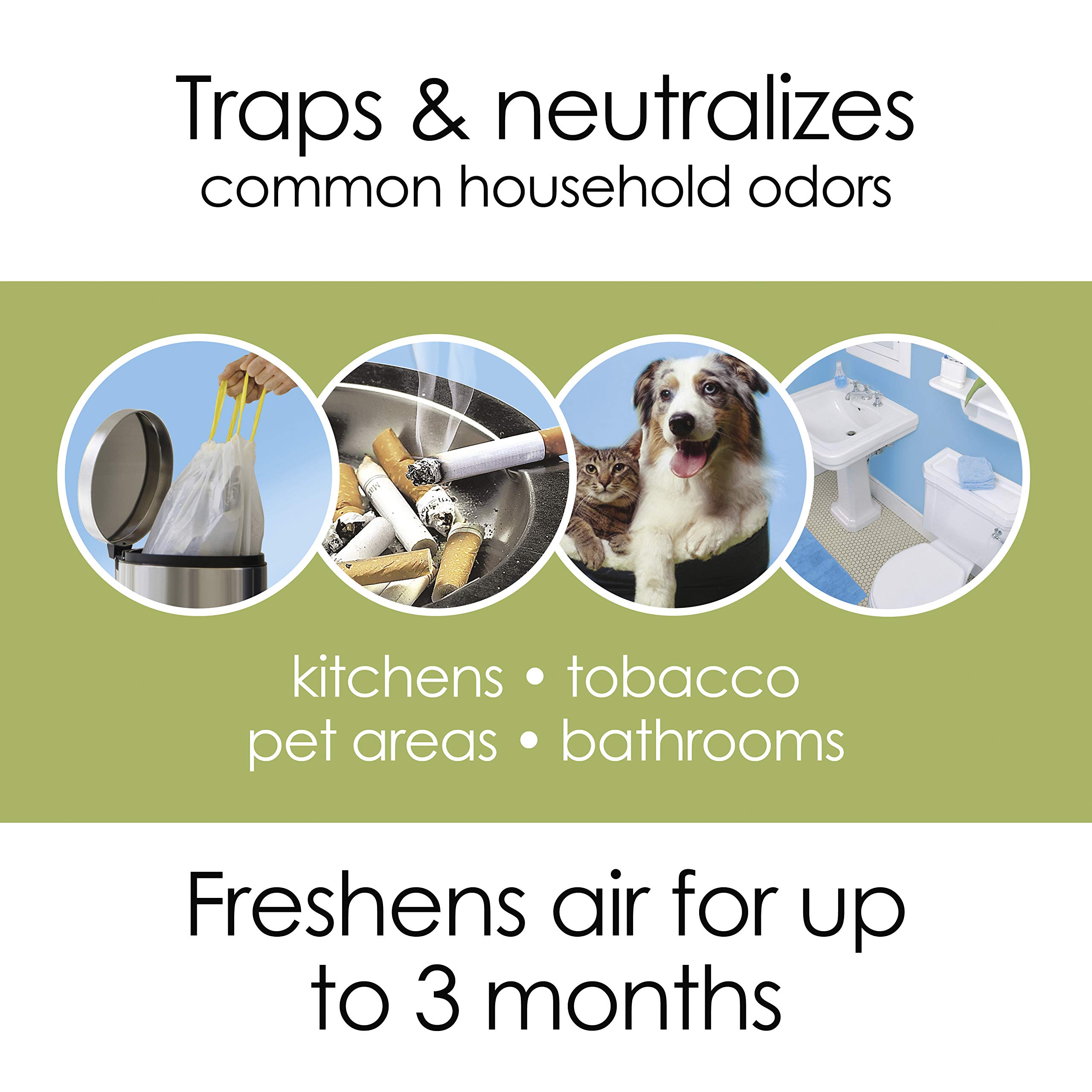 Hamilton Beach TrueAir Room Air Freshener + Air Freshener for Household Odors