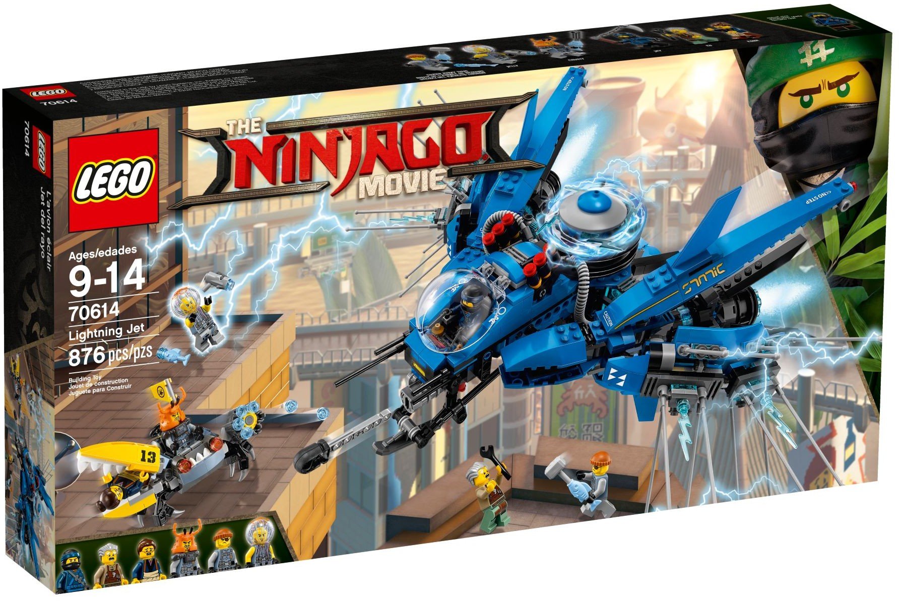 LEGO Ninjago Movie 70614 Lightning Jet Toy
