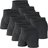 Pair of Thieves Men's Underwear Boxer Briefs - Soft Cotton Boxer Briefs for Men Pack - 8 Pack Tagless Mens Underwear