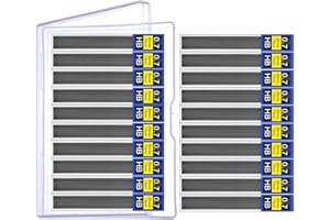 Morepack 480 Pieces Lead Refills with Plastic Box,0.7 mm HB, Break Resistant Mechanical Pencil Refills,40 Tubes