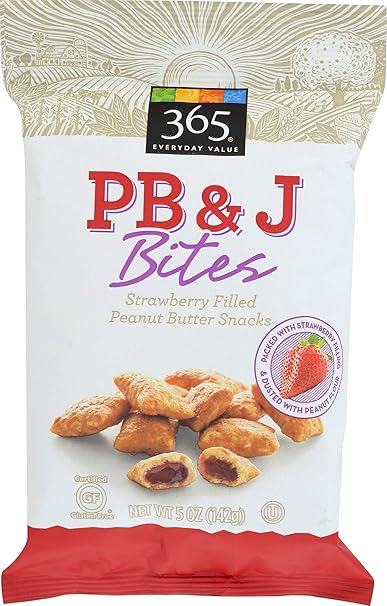 Amazon Com 365 Everyday Value Pb J Bites 5 Oz