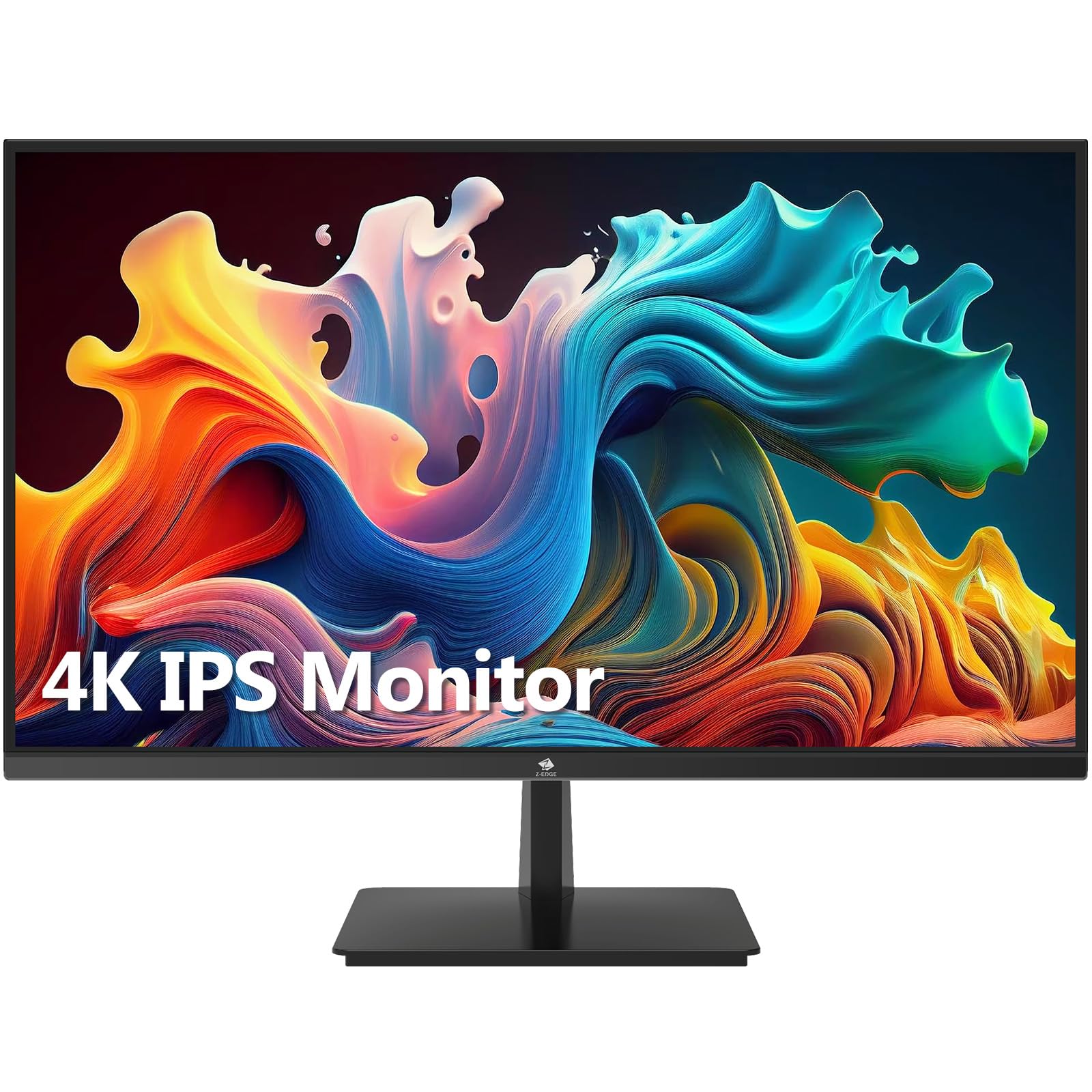 Z-Edge 4K Monitor, 28inch IPS Monitor Ultra HD 3840x2160 IPS Gaming Monitor, 300 cd/m², 60Hz Refresh Rate, 4ms Response Time, U28I4K