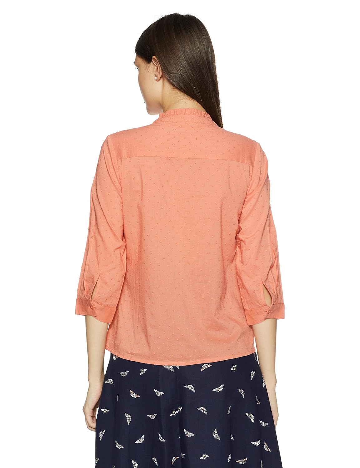 symbol amazon brand women's plain regular fit top