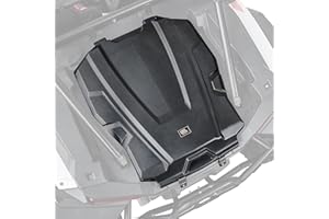 KEMIMOTO Full Rear Bed Cargo Box Enclosure Tonneau Cover Compatible with Polaris RZR XP 1000/4 2024-2026, Lockable Trunk Tonn