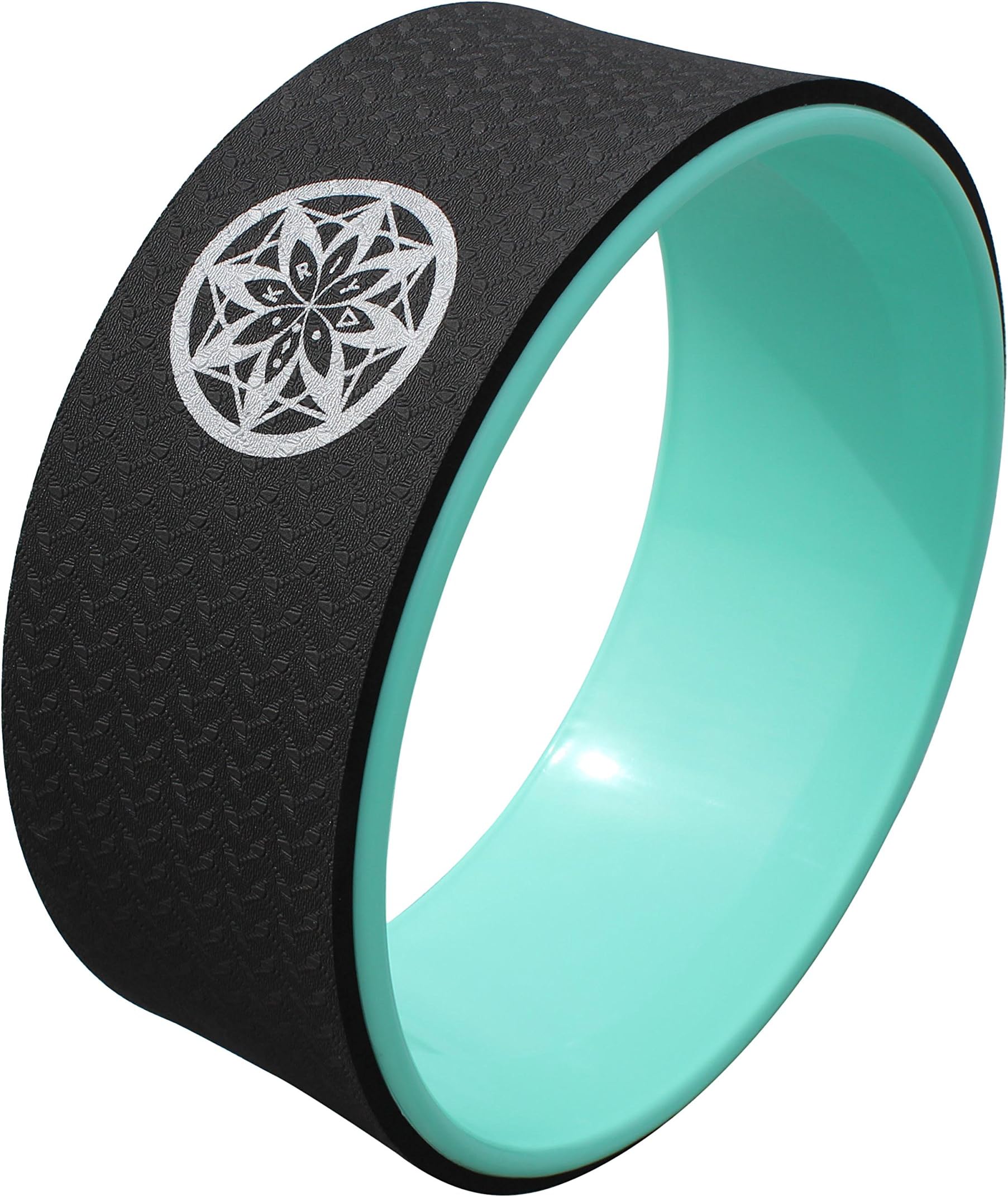 KRIYA Yoga Wheel - Empower Your Practice in Comfort, Improve Back Flexibility, Balance, and Core Strength!